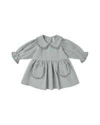 Marisol Dress || Steel Blue