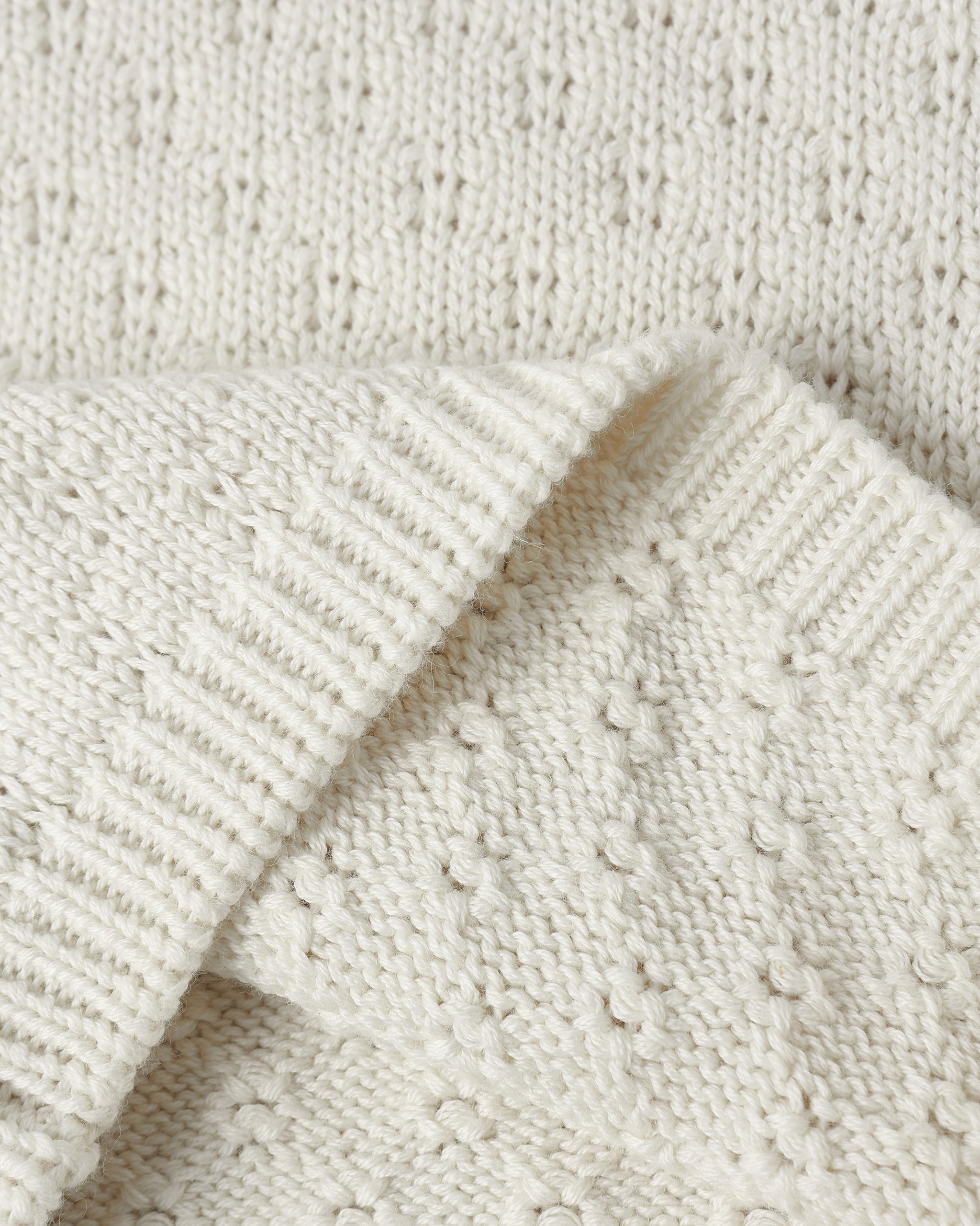 Knit Wrap Top + Pant Set Natural