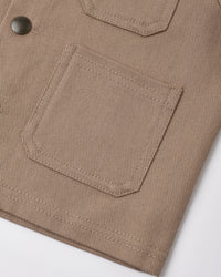 Utility Jacket Almond