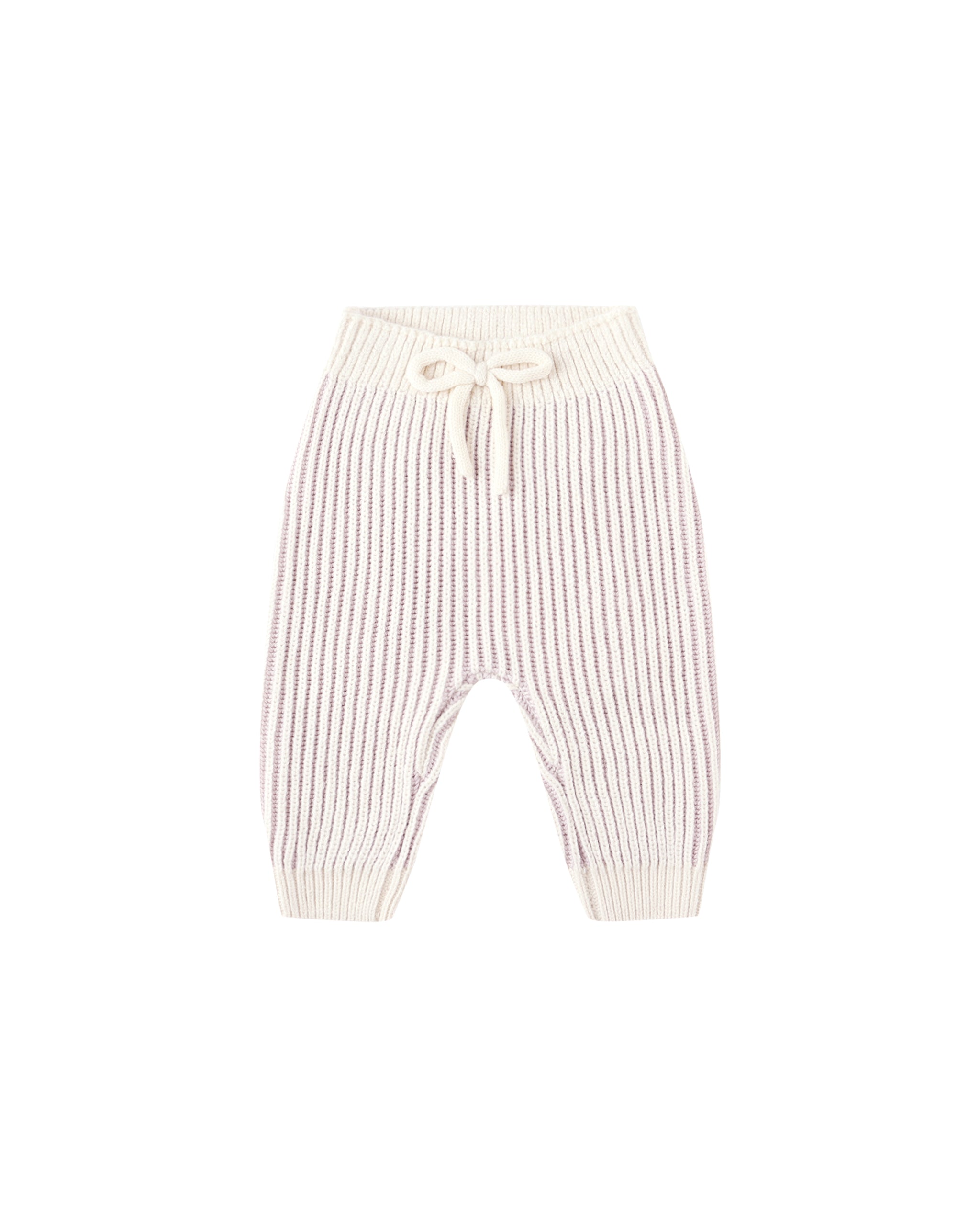 Chunky Knit Pant || Lilac
