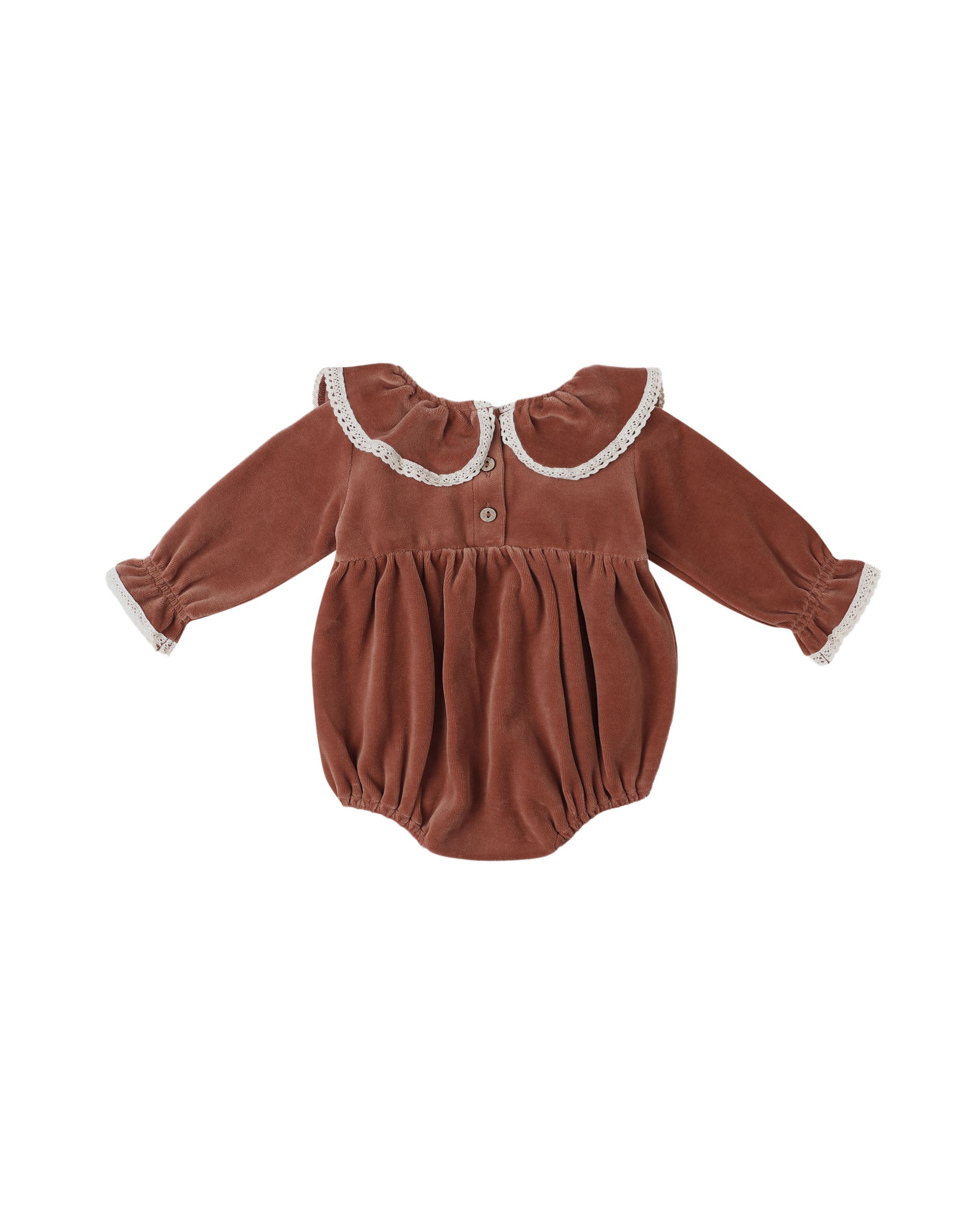 Wendy Romper || Cranberry