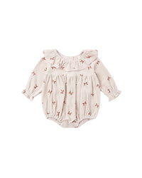 Wendy Romper Red Bows