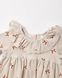 Wendy Romper Red Bows