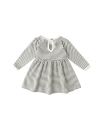 Alda Dress || Forest Stripe