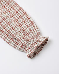 Callie Romper Christmas Plaid