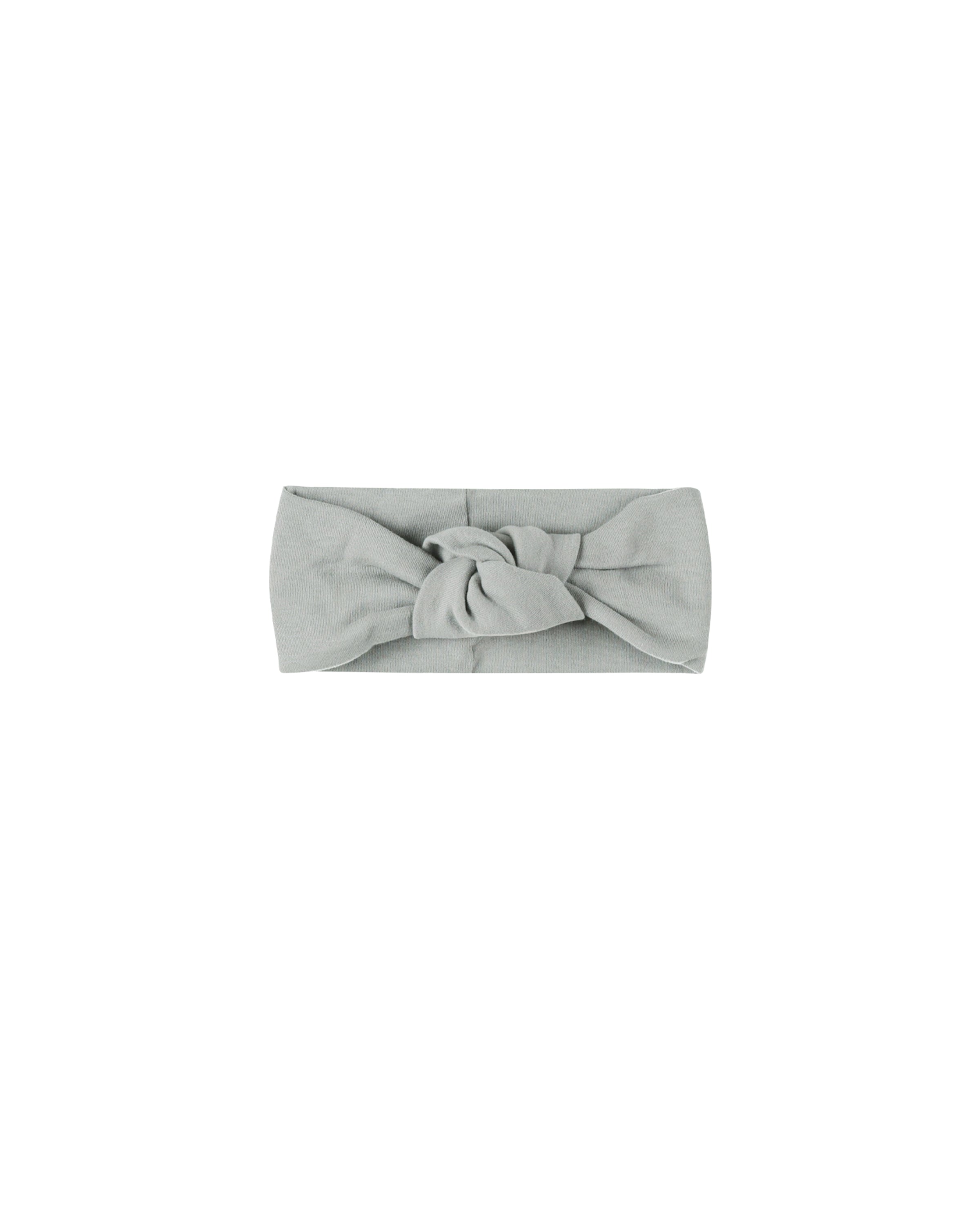 Knotted Headband || Steel Blue