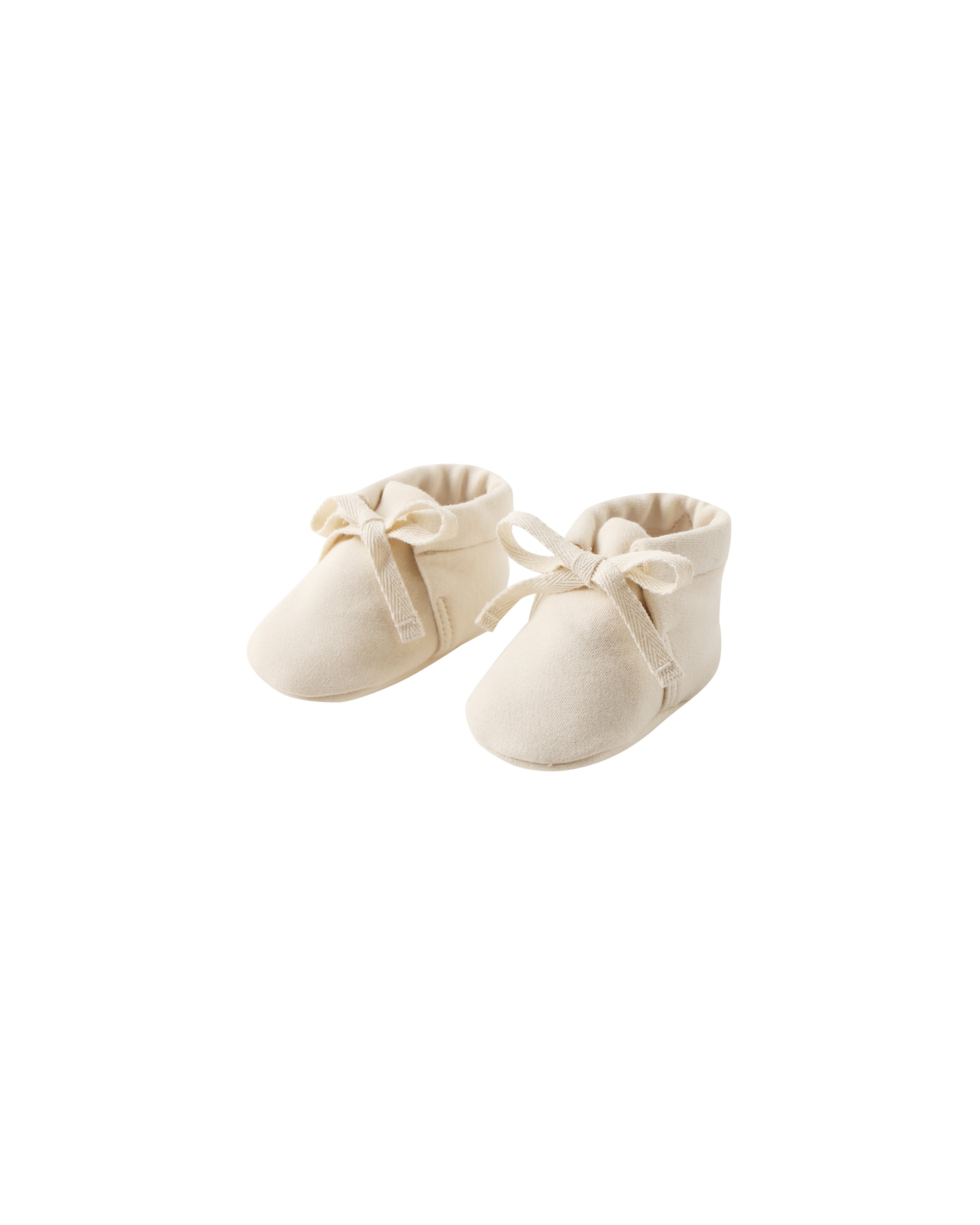 Baby Booties || Natural