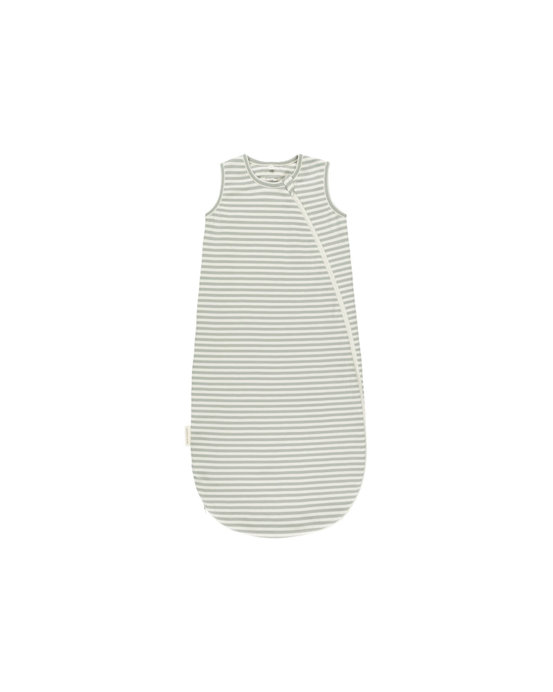 Jersey Sleep Bag || Sage Stripe
