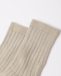 Socks Set Natural, Redwood