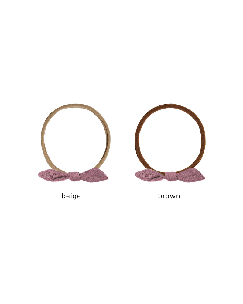 Little Knot Headband || Mulberry