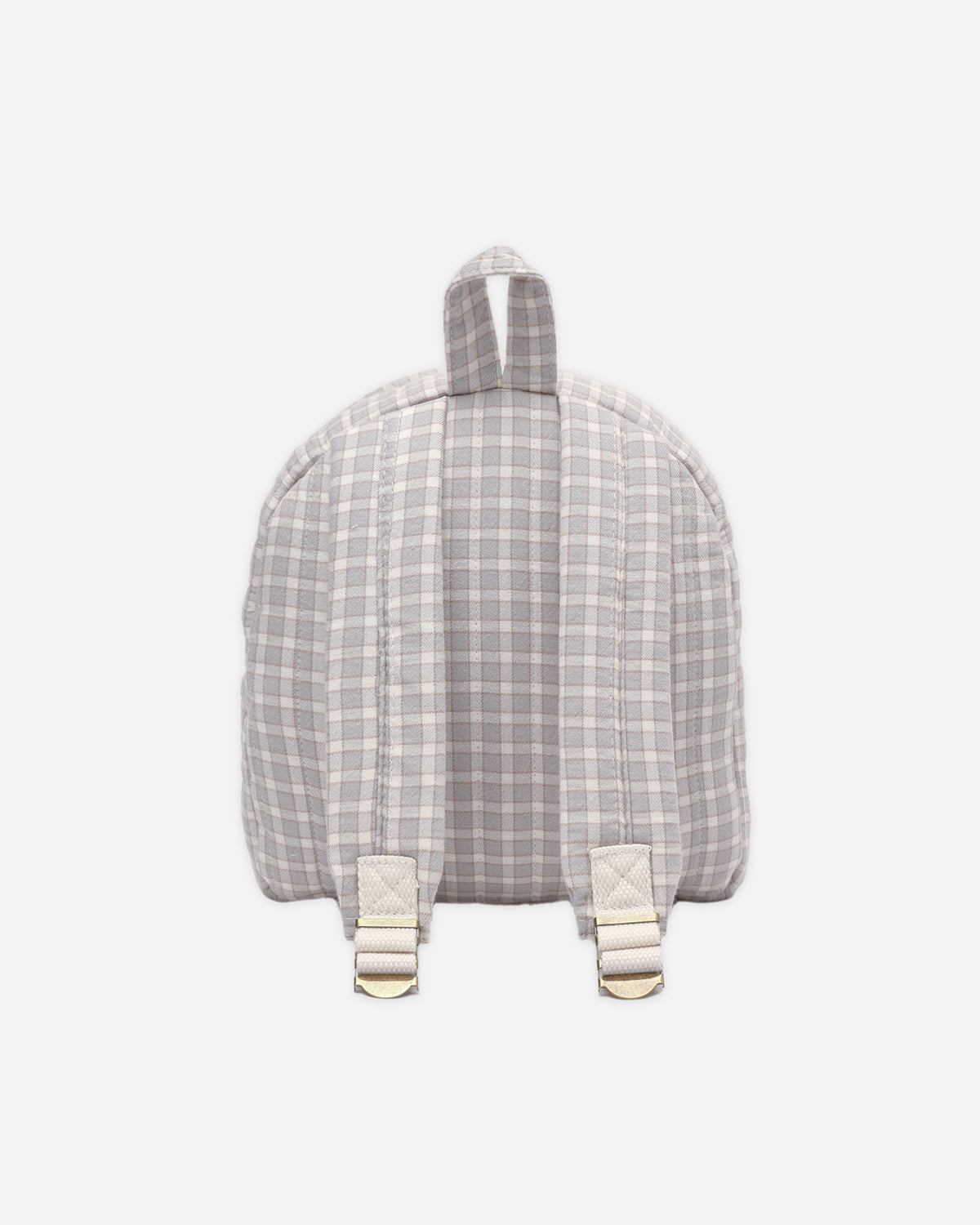 Mini Backpack Blue Gingham