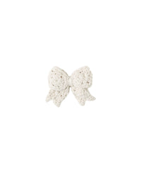 Crochet Bow || Natural