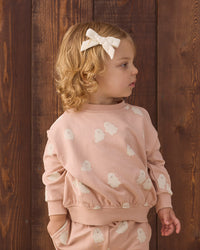 Relaxed Fleece Sweatshirt Sweet Ghost