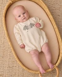 Crewneck Bubble Romper Baby Bat
