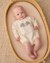 Crewneck Bubble Romper Baby Bat