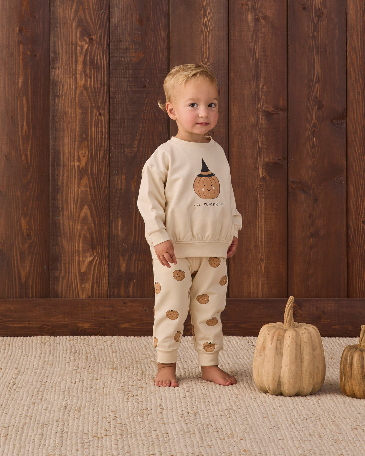 Relaxed Fleece Sweatpant Pumpkins