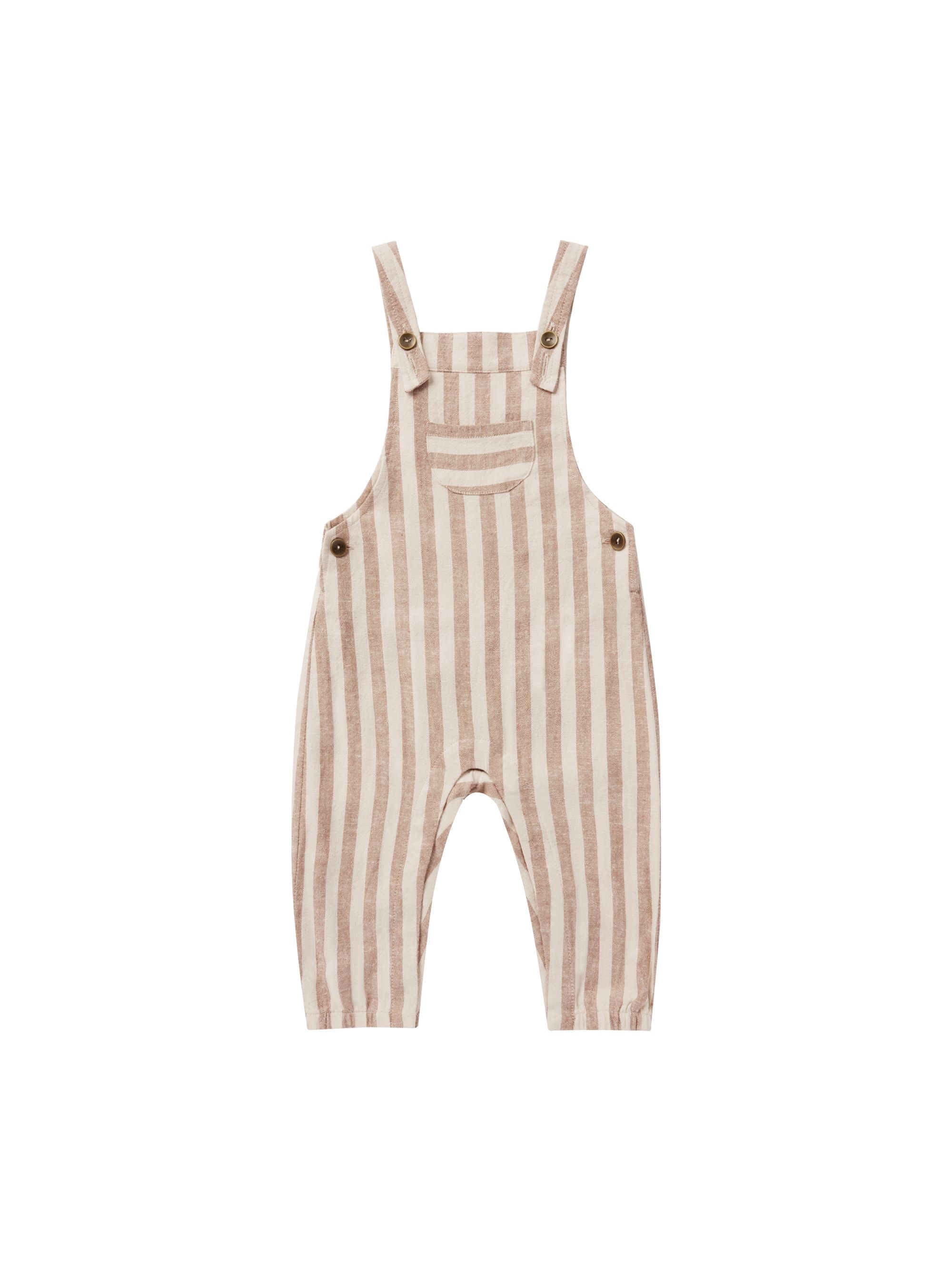Baby Overall || Clay Stripe