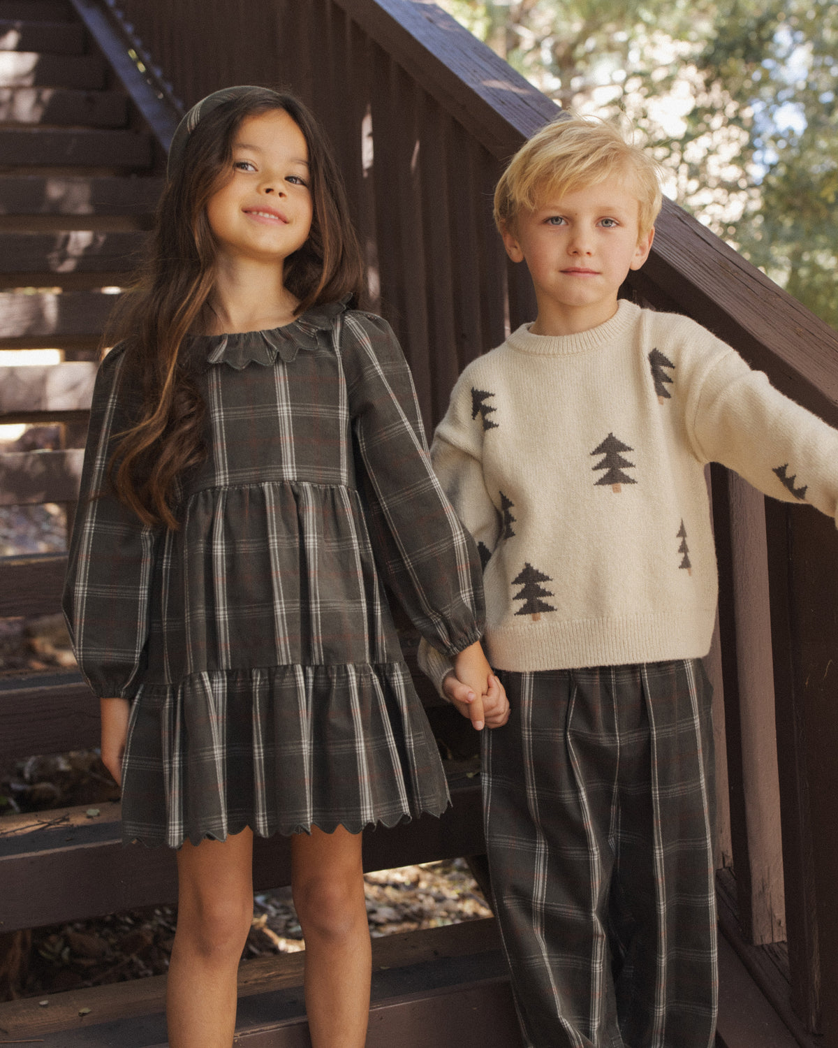 Aspen Sweater | Tree Jacquard