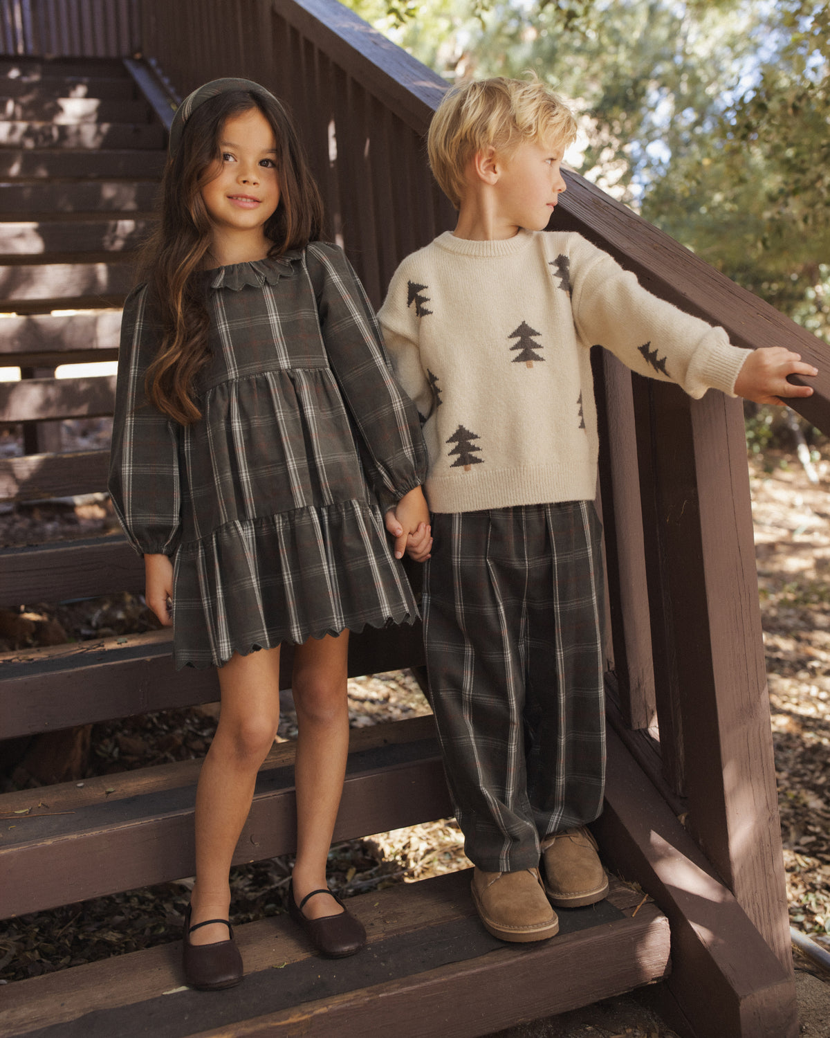 Aspen Sweater | Tree Jacquard