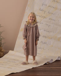 Girl's Nightgown | Holiday Gingham
