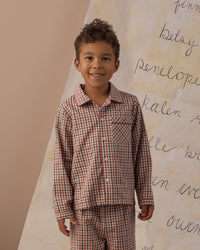 Long Sleeve Pajamas | Holiday Gingham