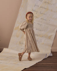 Della Dress | Floral Stripe