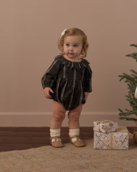 Freya Romper | Holiday Plaid