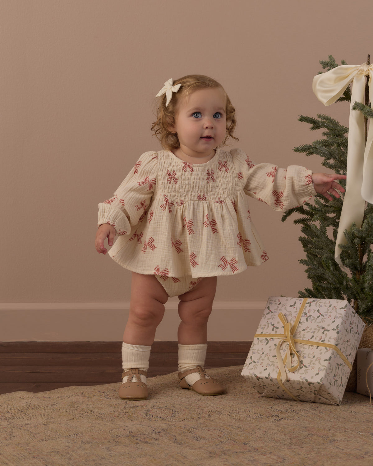 Sophia Top + Bloomer Set | Peppermint Bows