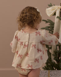Sophia Top + Bloomer Set | Peppermint Bows