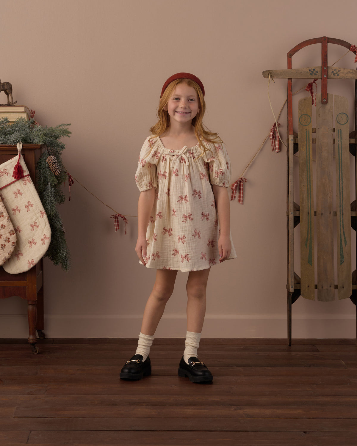 Sabrina Mini Dress | Peppermint Bows