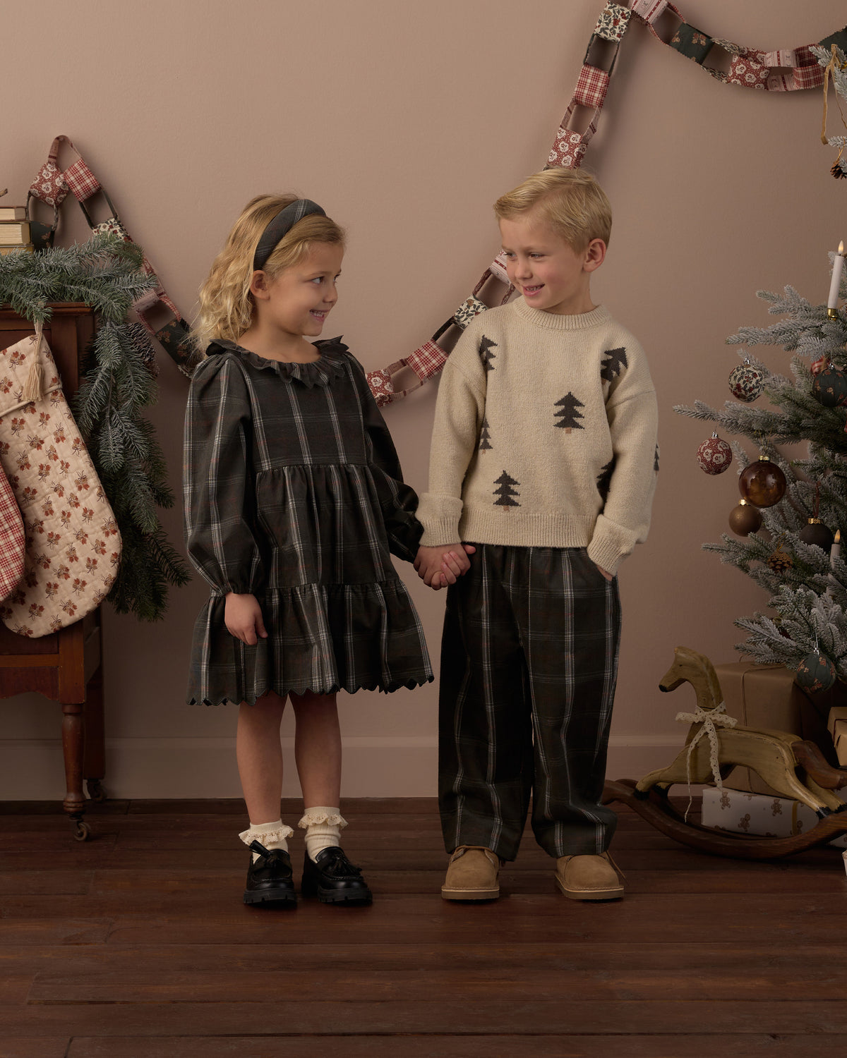 Palmer Pant | Holiday Plaid