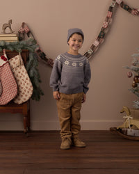Fair Isle Sweater | Slate