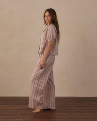 Women's Ruffle Pajamas | Candy Cane Lane