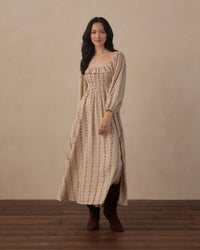 Women's Magnolia Dress | Floral Stripe