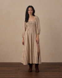 Women's Magnolia Dress | Floral Stripe