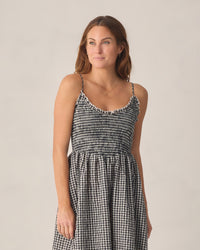 Chrissy Dress | Black Check