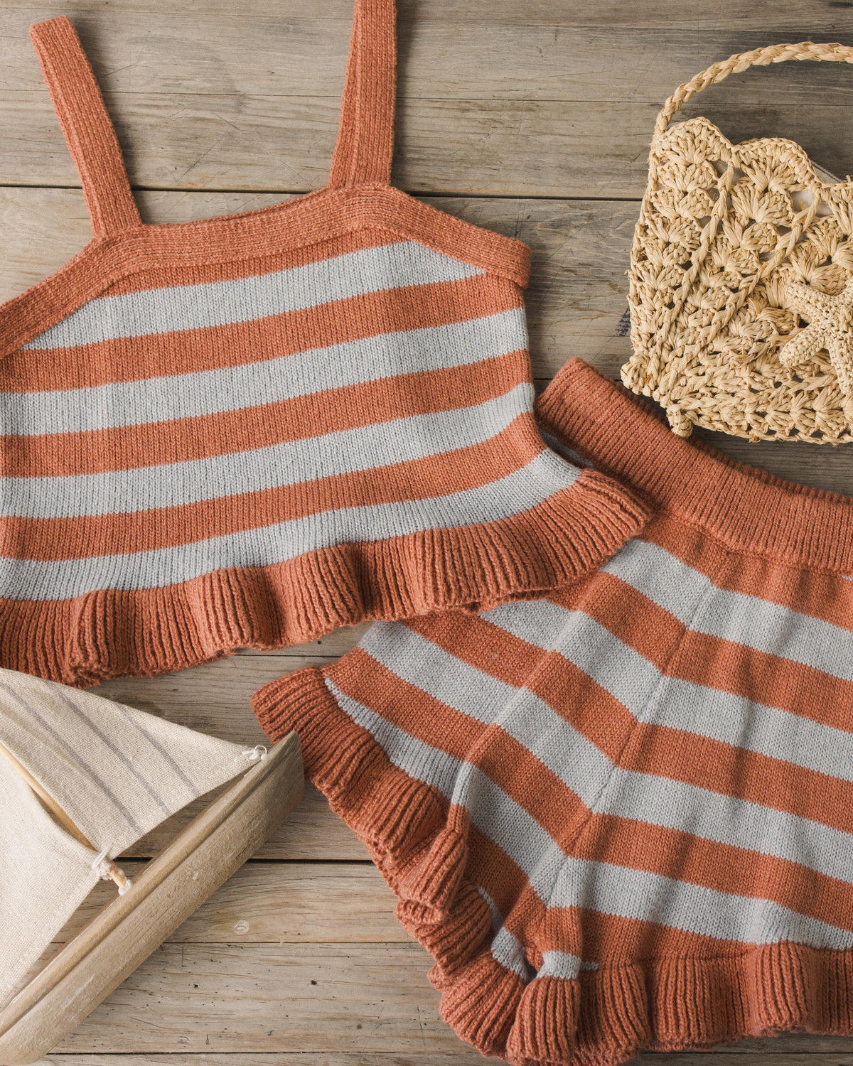 Naomi Set || Americana Stripe