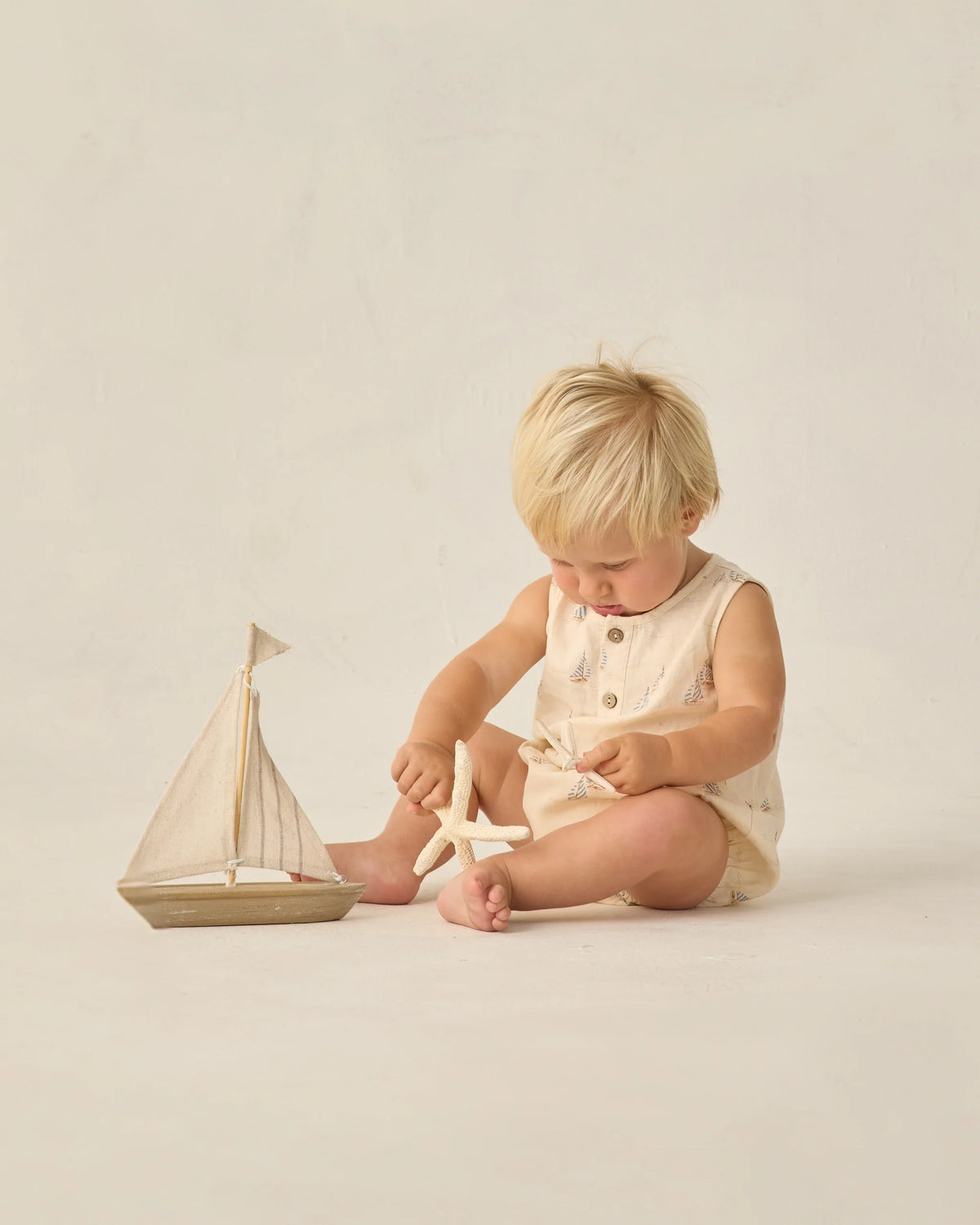 Beau Romper || Sail