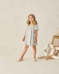 Sabrina Mini Dress ||  Light Blue Plaid