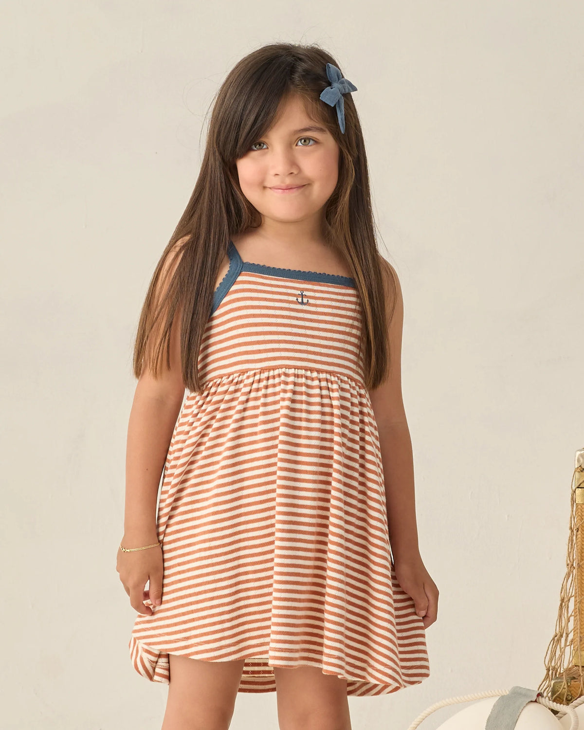 Lea Dress || Poppy Stripe