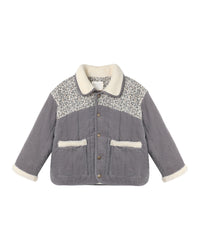 Lily Coat | Slate Floral