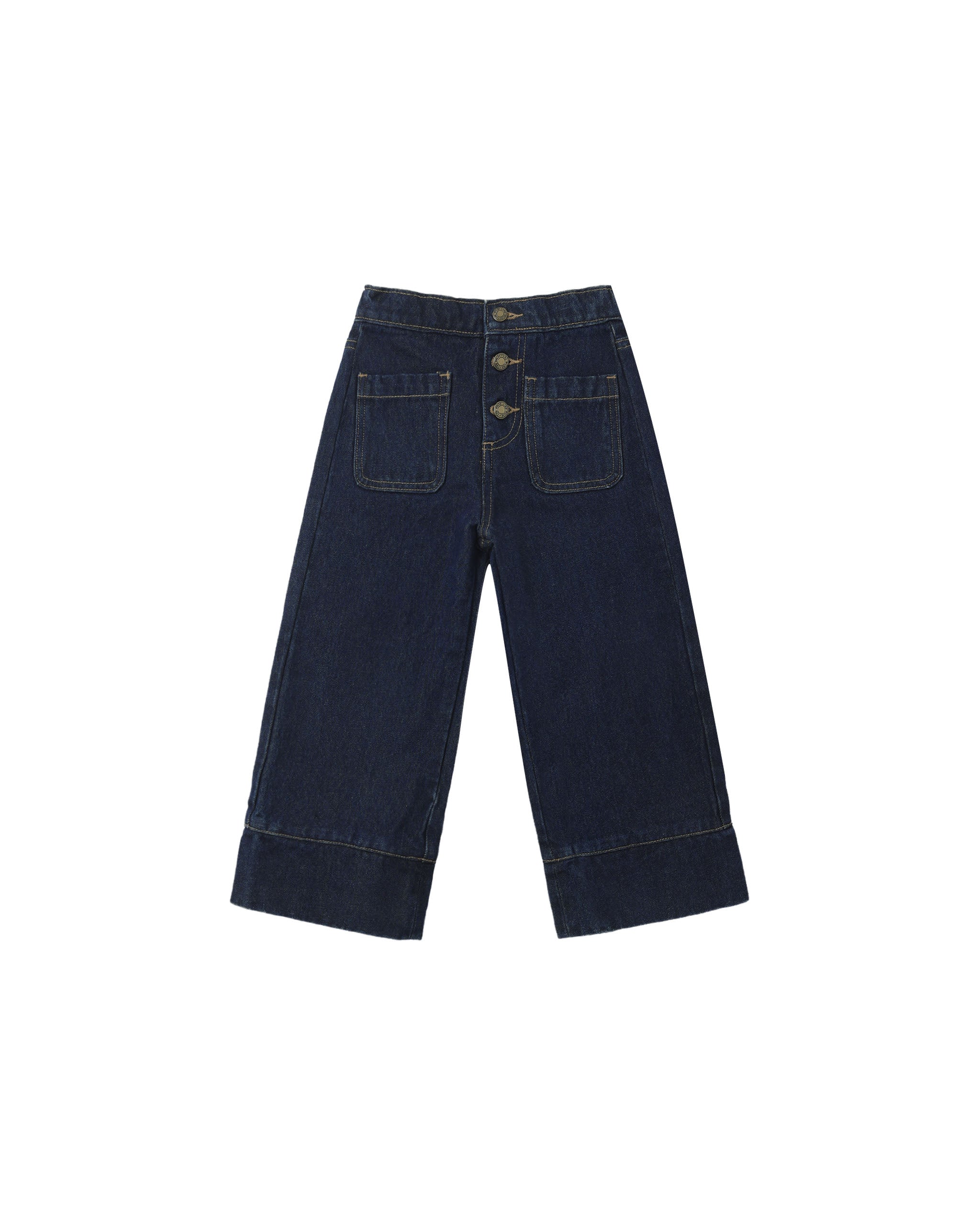 Patch Pocket Pant Dark Indigo