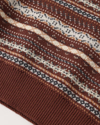 Aspen Sweater Mulberry Multi-Stripe