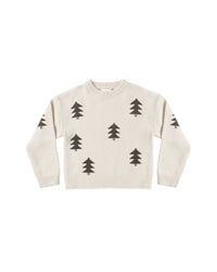 Aspen Sweater | Tree Jacquard