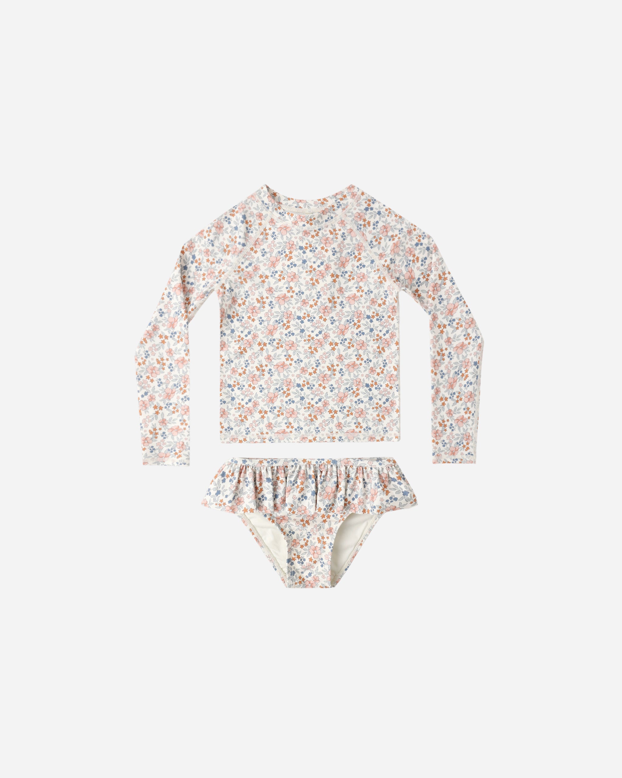 Rashguard Girls Set || Flower Fields