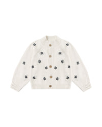 Tulip Cardigan Midnight Daisy