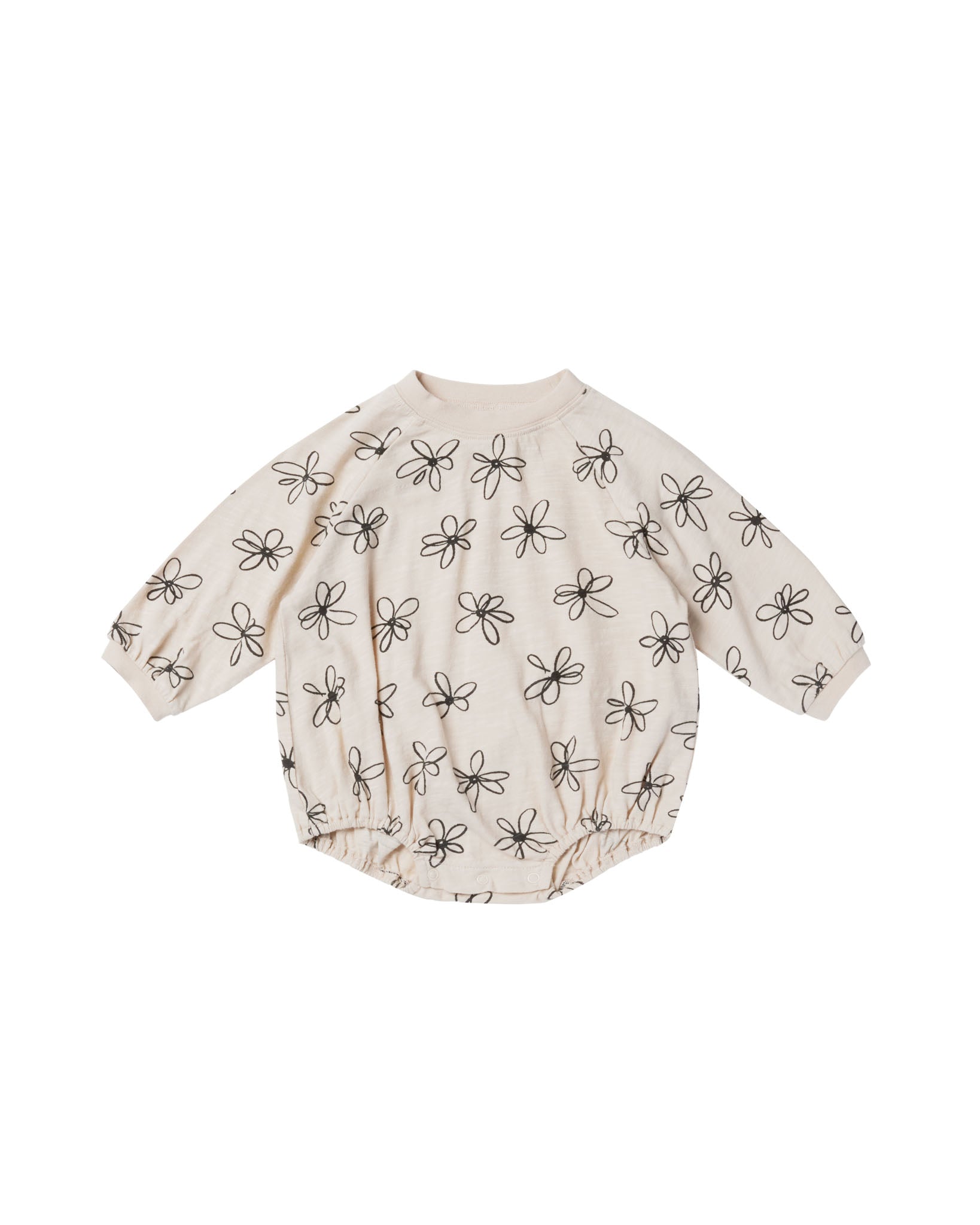 Crewneck Romper | Sketchy Fleur