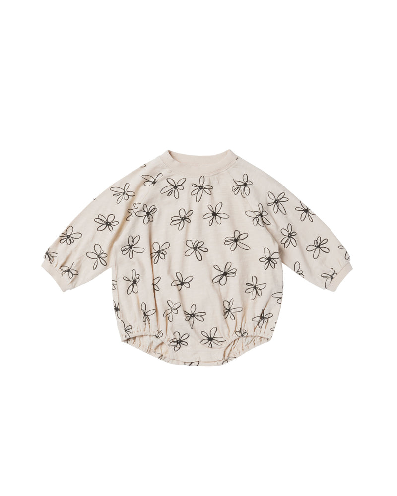 Crewneck Romper | Sketchy Fleur