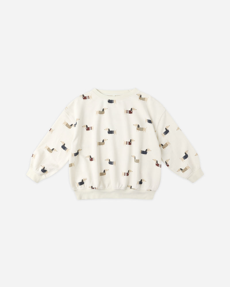 Relaxed Sweatshirt || Dachshund