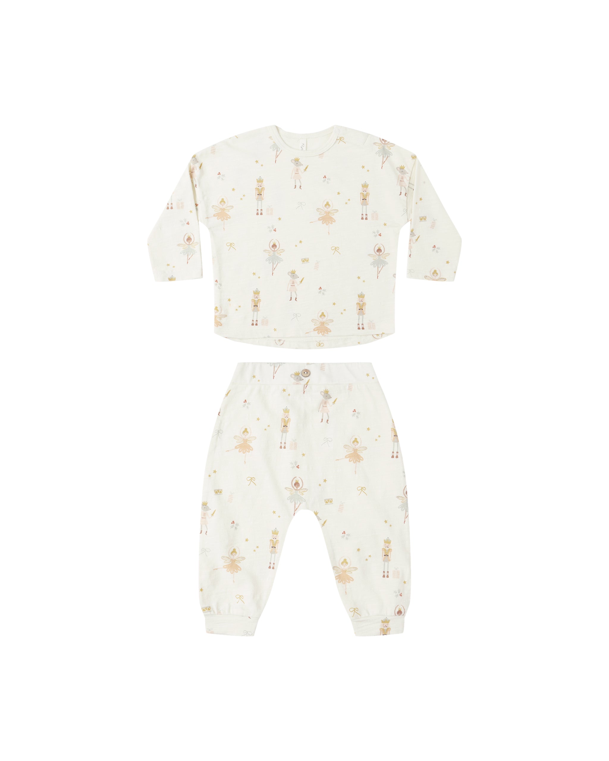 Long Sleeve Tee + Pant Set || Nutcracker